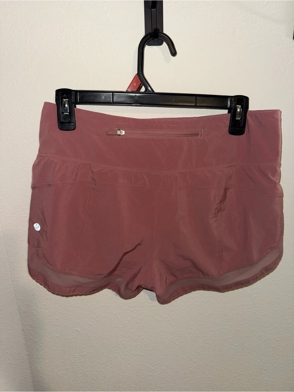lululemon athletica Dusty Rose Layered Running Shorts